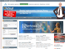 Tablet Screenshot of ioferta.pl