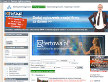 Tablet Screenshot of domy.ioferta.pl